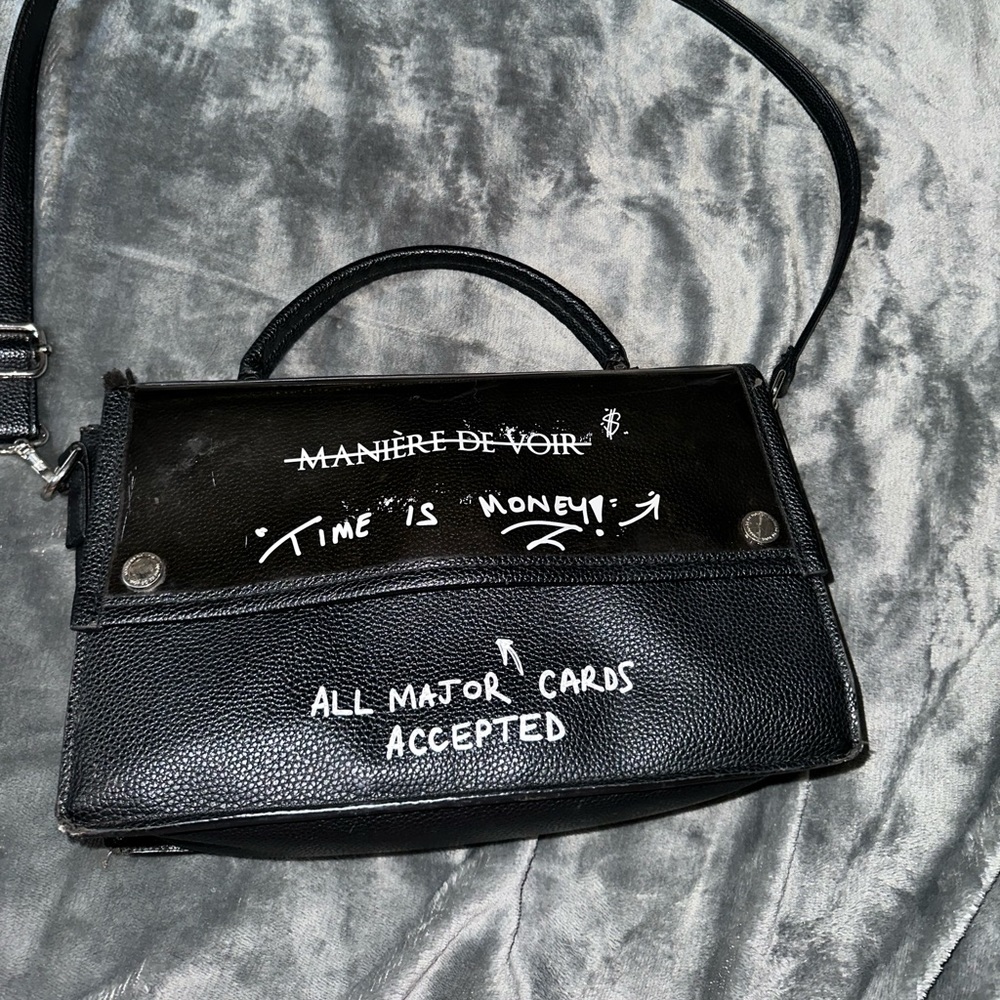 Maniere De Voir Black purse